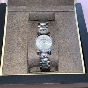 Burberry Silver Watch